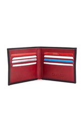 Slim wallet - Black/Red B2B